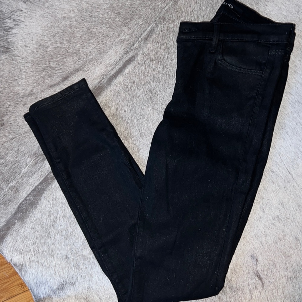 JBrand jeans coated black skinny